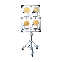 Kit 4x Aputure 600D Pro LED + 4-Light Bracket
