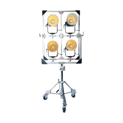 Kit 4x Aputure 600D Pro LED + 4-Light Bracket