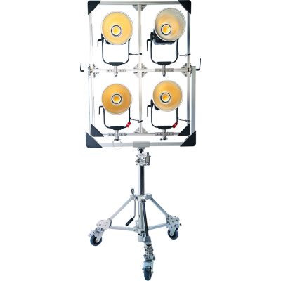 Kit 4x Aputure 300D II LED + 4-Light Bracket