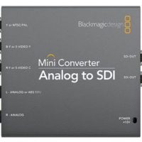 Blackmagic Mini Converter Analog to SDI