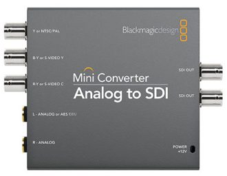 Blackmagic Mini Converter Analog to SDI