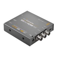 Blackmagic Mini Converter SDI to HDMI 6G rental Lisbon