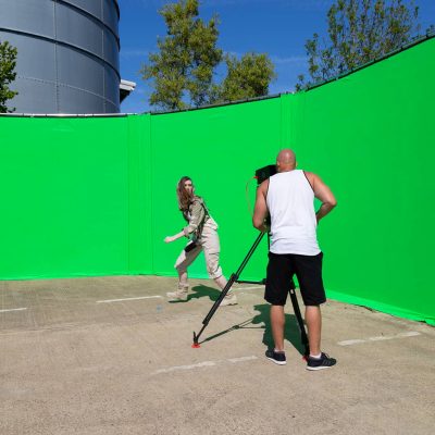 Chroma On Location with Lighting