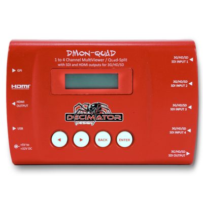Decimator DMON-QUAD 4-Channel Multi-Viewer