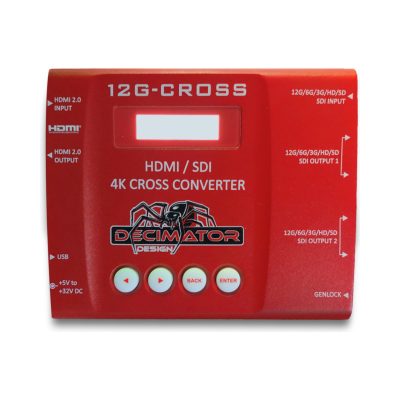 Decimator 12G-CROSS 4K HDMI/SDI Converter