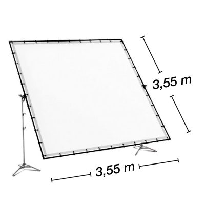 Overhead Frame 355×355cm (12×12’)
