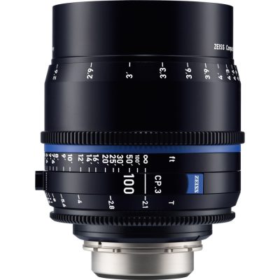 ZEISS CP.3 100mm T2.1 Compact Prime — PL/EF