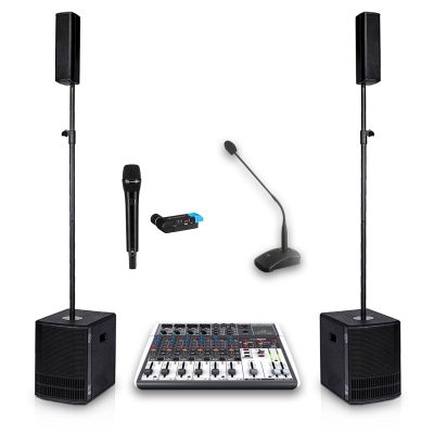 Kit PA 2x 800W (240m²)
