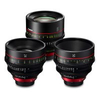 Kit 3x Canon CN-E Cine Primes (EF)