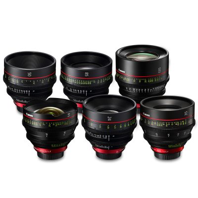 Kit 6x Canon CN-E Cine Primes (EF)