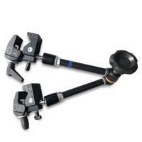 Manfrotto 244 Variable Friction Magic Arm + 2 Super Clamps