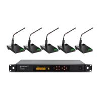 Conference System with 5 Microphones