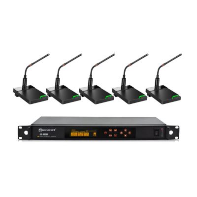 Conference System with 5 Microphones