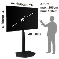 LED Screen 70″ 4K UHD TV