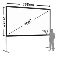 Projection Screen 3.65 × 2.10m (16:9)