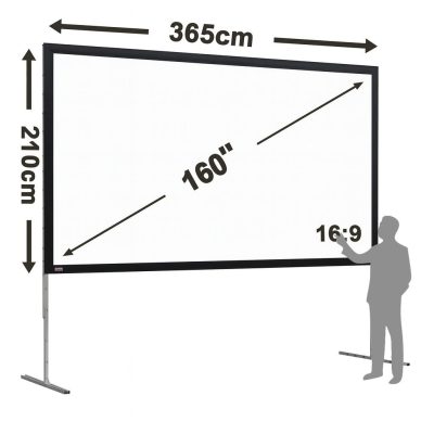 Projection Screen 3.65 × 2.10m (16:9)