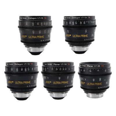 Kit ARRI/ZEISS Ultra Prime 5x (16/24/32/50/85mm) T1.9 — PL