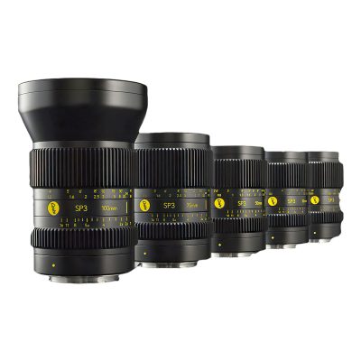 Kit 5x Cooke SP3 (25/32/50/75/100mm) T2.4 — Sony E