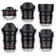 Kit 6x Cine Primes Samyang MFT Lenses