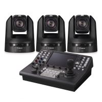 Canon PTZ Kit — 3x CR-N300 + RC-IP1000 Controller rental Lisbon