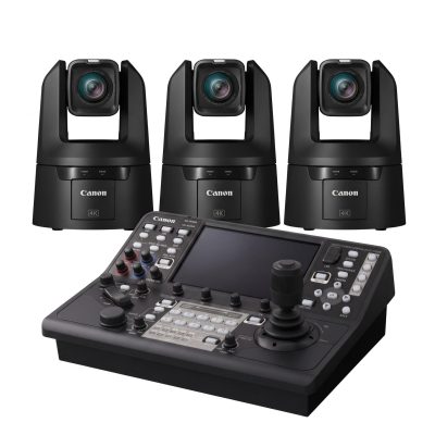 Canon PTZ Kit — 3x CR-N700 + RC-IP1000 Controller rental Lisbon