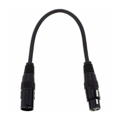 DMX adapter XLR 3-pin female to 5-pin male rental Lisbon