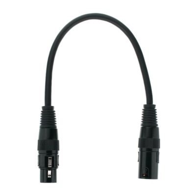 DMX adapter XLR 3-pin male to 5-pin female rental Lisbon