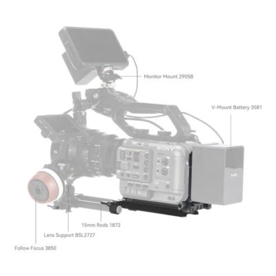 SmallRig 4323 V-Mount Battery Plate Kit - 9