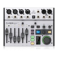 Behringer Flow 8 Bluetooth Digital Mixer — 8-Input USB