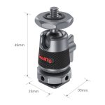 SmallRig Mini Ball Head with Removable Cold Shoe Mount