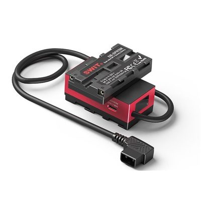 SWIT DB-DF570R - dummy dupla NP-F rotativa com USB-C