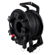 Hybrid fiber-optic HDMI 8K60 cable drum